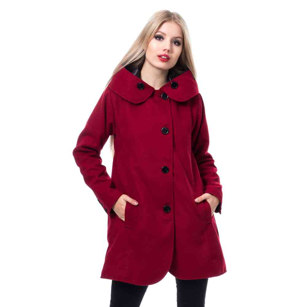 Innocent Lifestyle - ADELINA Manteau - Rouge